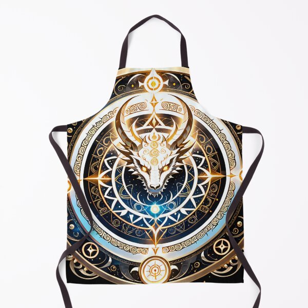 Item preview, Divine Dragon Crest with Golden Mystic Circle. designed and sold by MissYouONLY.