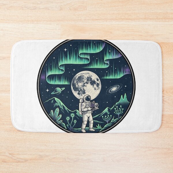 Item preview, Astronaut Aurora Borealis Space Galaxy Photography designed and sold by Lakelandwholesale1 Shirt Company.