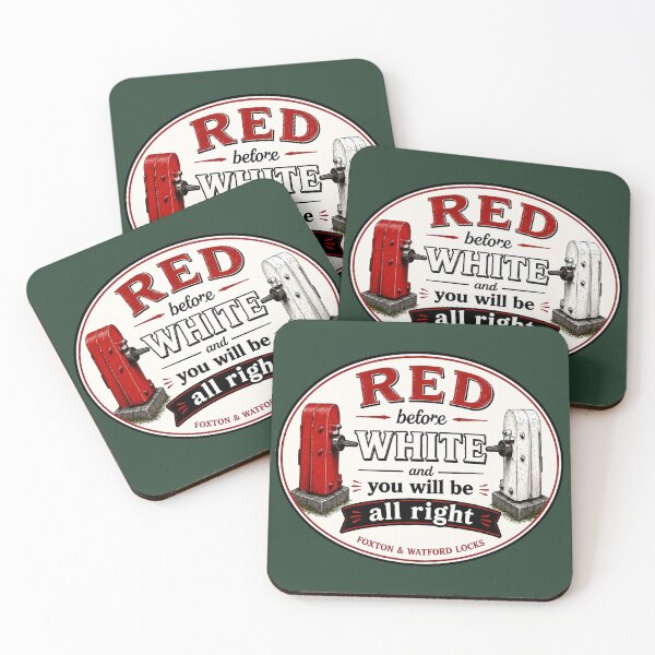 Item preview, Red before white from canalsbywhacky designed and sold by designbywhacky.