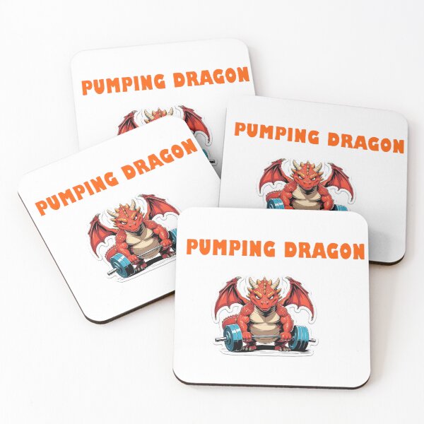 Item preview, Weightlifter Dragon designed and sold by LSCreativeStudio.