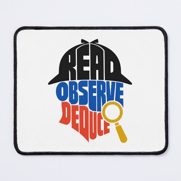 Item preview, Sherlock Holmes – Read, Observe, Deduce designed and sold by Fenay Designs.