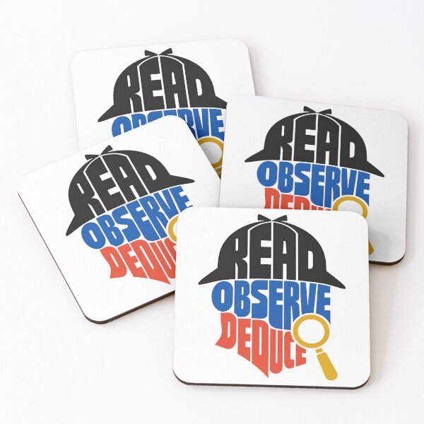 Item preview, Sherlock Holmes – Read, Observe, Deduce designed and sold by Fenay Designs.