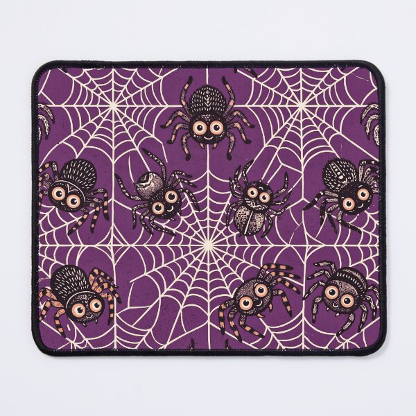 Item preview, Cute Spooky Spider Web Pattern designed and sold by Steele-Art.
