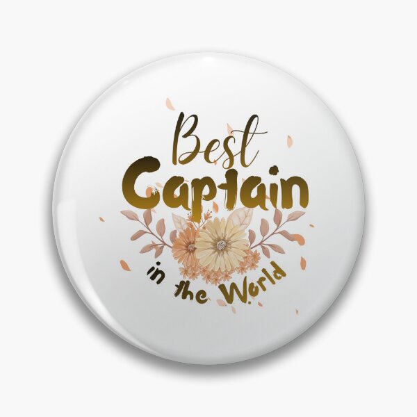 Item preview, Best Captain in the world designed and sold by iRenza.