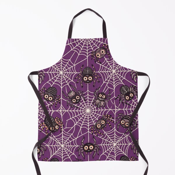 Item preview, Cute Spooky Spider Web Pattern designed and sold by Steele-Art.