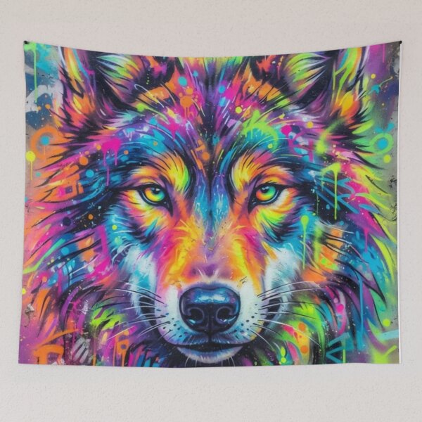 Item preview, Cute wolf designed and sold by PP&RAINBOW SHOP.