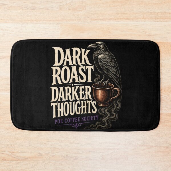 Item preview, Edgar Allan Poe Halloween – Dark Roast Society designed and sold by Fenay Designs.