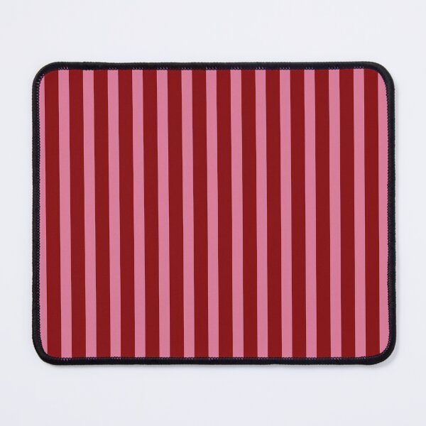 Item preview, Pink and Cherry Red Cabana Stripes Vertical Pattern designed and sold by Pop & Punch.