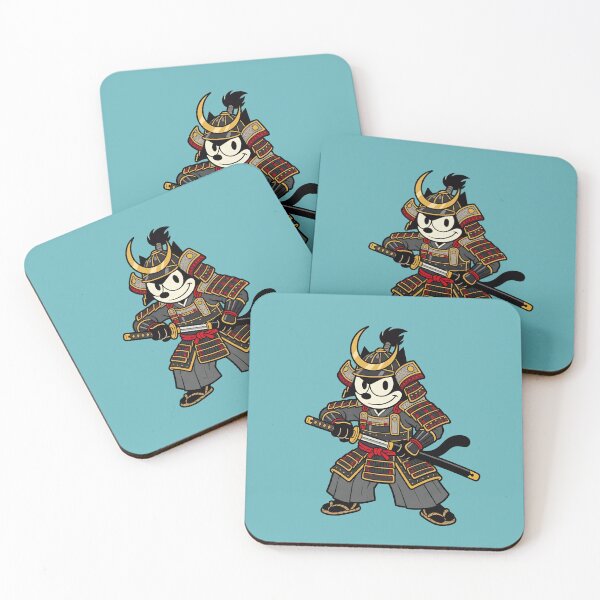 Item preview, Felix the Cat Vintage 60s Japanese Samurai Warrior designed and sold by infinitearte.