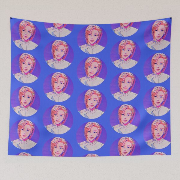 Item preview, NOAH Pink sunset - Big icon Dark blue version designed and sold by Enhyconss.