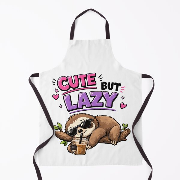 Item preview, Cute but lazy sloth with iced coffee designed and sold by HandicraftArt.
