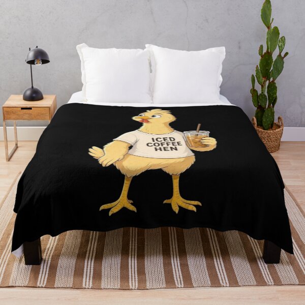 Item preview, Iced Coffee Hen designed and sold by TheEndDesign.