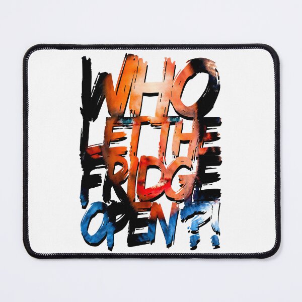Item preview, Who Left the Fridge Open? designed and sold by Migoche Créations.