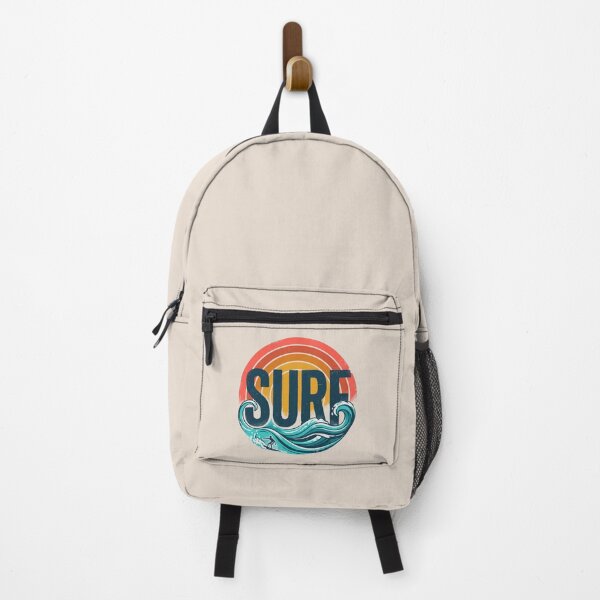 Item preview, Retro Surf - Wave Surfer Ocean Beach designed and sold by dudelinart.
