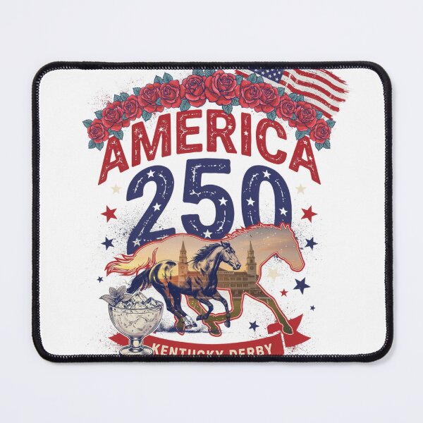 Item preview, America 250 Kentucky Derby T-Shirt | Louisville Horse Racing Patriotic 1776-2026 Tee v1 designed and sold by DarylWelsh2024.