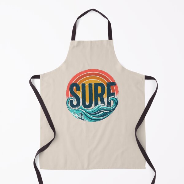 Item preview, Retro Surf - Wave Surfer Ocean Beach designed and sold by dudelinart.
