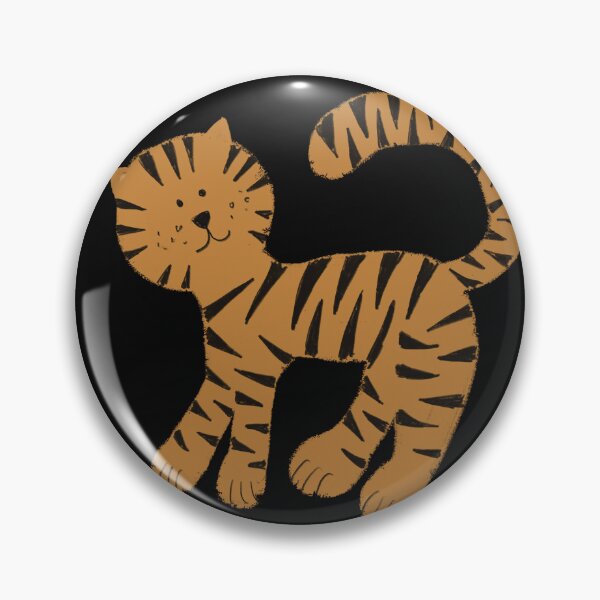 Aperçu de l'œuvre Tigre de dessin animé créée et vendue par Malvamalu.