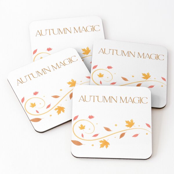 Item preview, Autumn Magic – Elegant Golden Fall Leaves designed and sold by VariusDesigns.