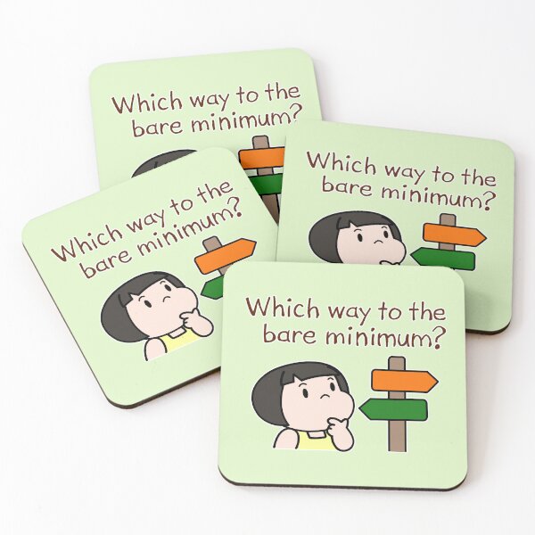 Item preview, Which Way to the Bare Minimum – Ttorun designed and sold by tongstudio.
