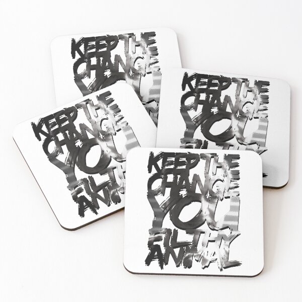 Item preview, Keep the Change, Ya Filthy Animal designed and sold by Migoche Créations.