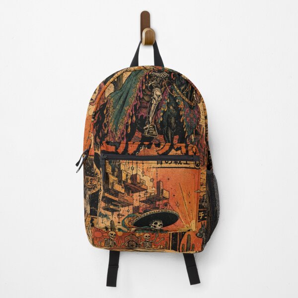 Item preview, El Viaje Mental – Vintage Surreal Cowboy Poster T-Shirt designed and sold by zumerdiego.