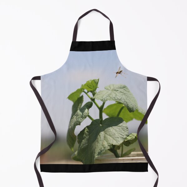 Item preview, Wasp Hovering Over Cucumber leaves designed and sold by 85 LEENS.
