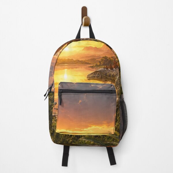 Item preview, Stegosaurus at Sunset Jurassic Valley designed and sold by MWprint.