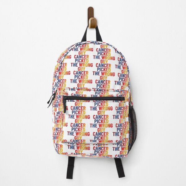 Item preview, Cancer Picked The Wrong Guy designed and sold by ZooStateofMind.