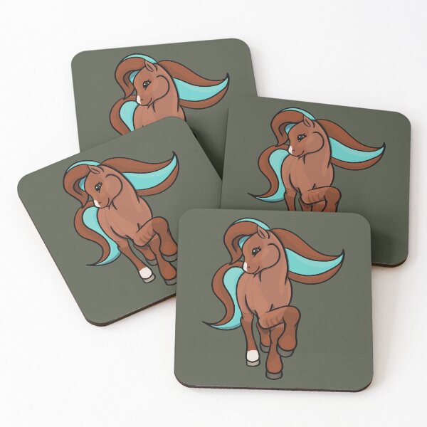Item preview, Red Dun Pony designed and sold by Old Water Cryptid .