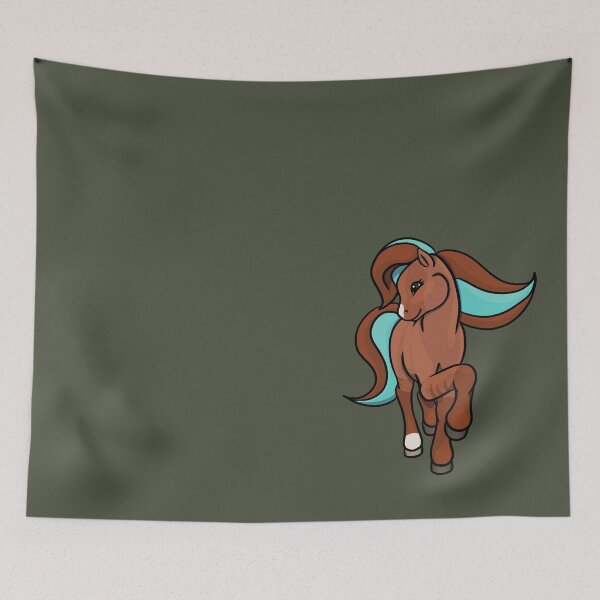 Item preview, Red Dun Pony designed and sold by Old Water Cryptid .