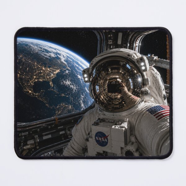 Item preview, Taking A Selfie Aboard A Space Station designed and sold by MKDSN.