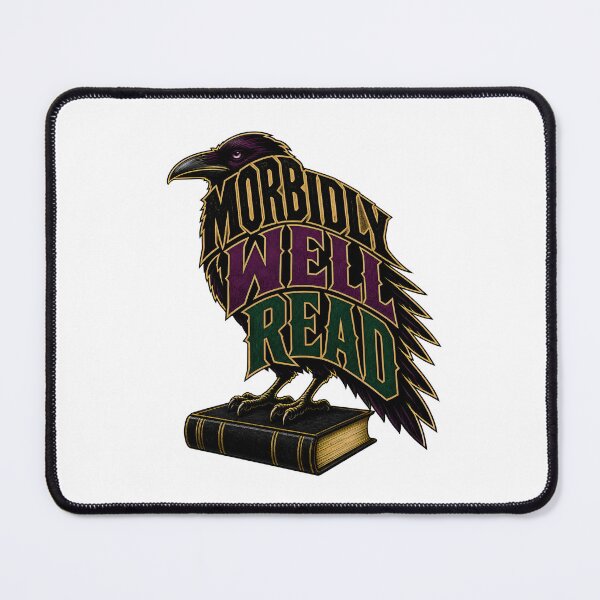 Item preview, Edgar Allan Poe Halloween – Morbid, Well Read designed and sold by Fenay Designs.