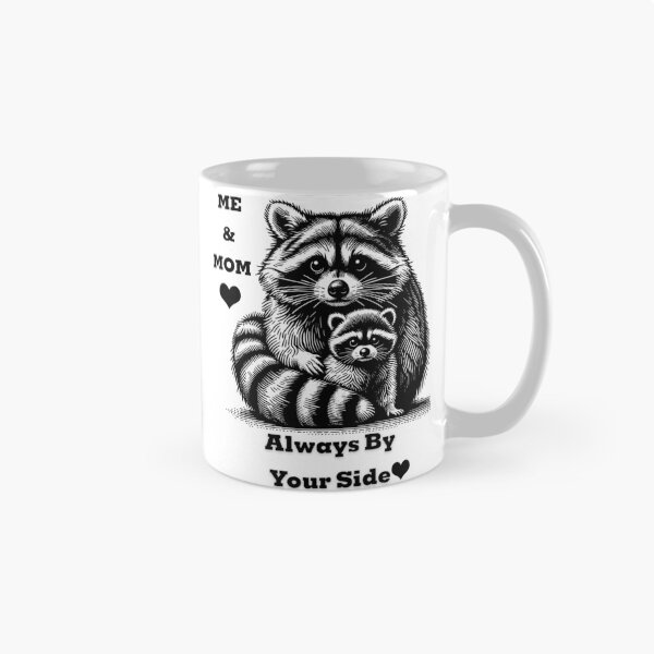 Item preview, Cute Raccoon Family - Always By Your Side designed and sold by     Fatma Creates.