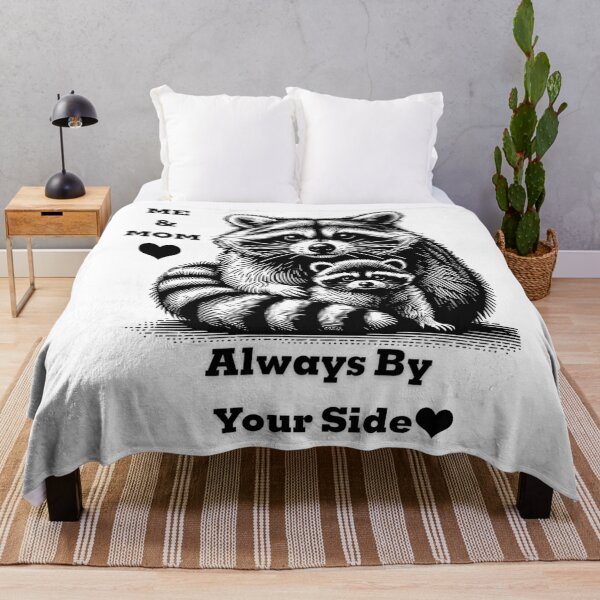 Item preview, Cute Raccoon Family - Always By Your Side designed and sold by Fatma Creates.