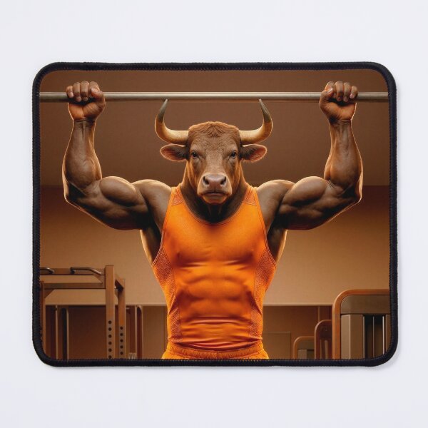 Item preview, Humanoid Bull Gym Training designed and sold by HybridA-2.