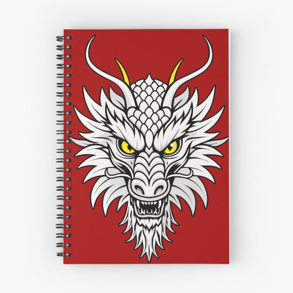 Item preview, White Dragon Shirt – Japanese Dragon Emblem designed and sold by VikArtStudio.