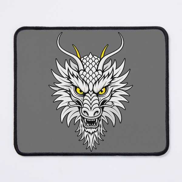 Item preview, White Dragon Shirt – Japanese Dragon Emblem designed and sold by VikArtStudio.