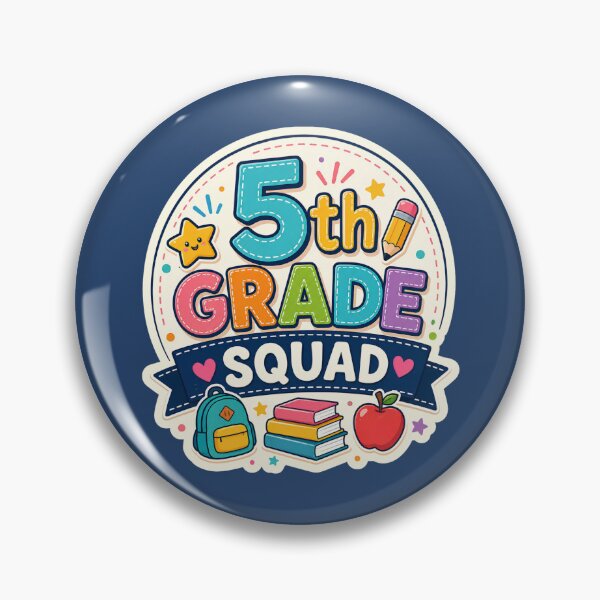 Item preview, 5th Grade Squad  designed and sold by DemureArtsy.