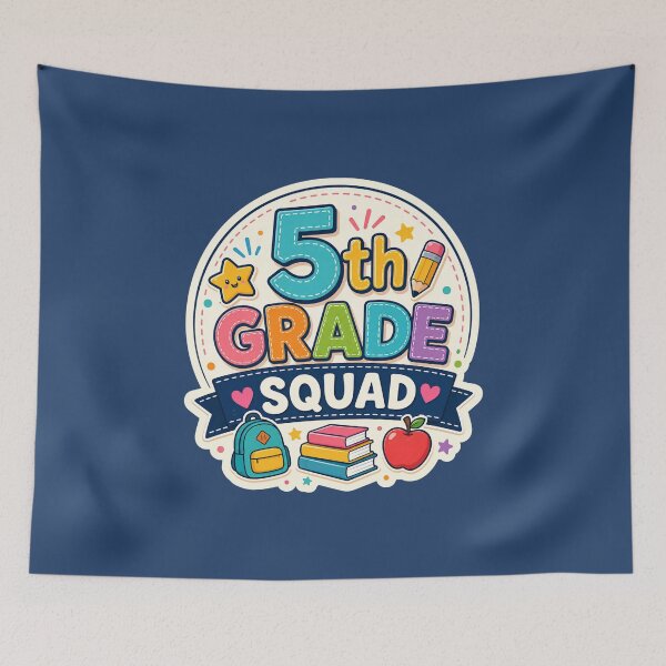 Item preview, 5th Grade Squad  designed and sold by DemureArtsy.
