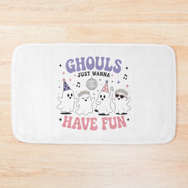 Item preview, Ghouls Just Wanna Have Fun - Retro Cute Halloween Ghosts designed and sold by Cerys-GS.