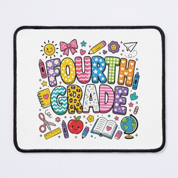 Item preview, Fourth grade, Back to school, teacher shirt designed and sold by BlueDiamond-19.