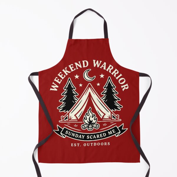 Item preview, CAMPING WEEKEND WARRIOR designed and sold by kalbostyle.