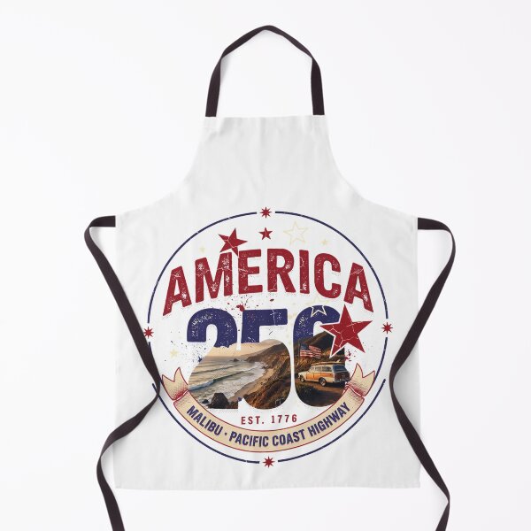Item preview, America 250 Malibu T-Shirt | Pacific Coast Highway Woody Wagon Patriotic 1776-2026 Tee v1 designed and sold by DarylWelsh2024.