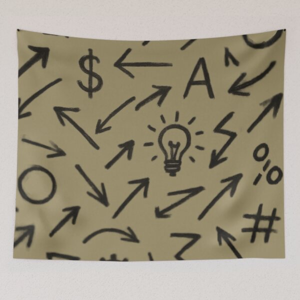 Item preview,  Creative Chaos Unleashed taupe color designed and sold by Catfcreations.