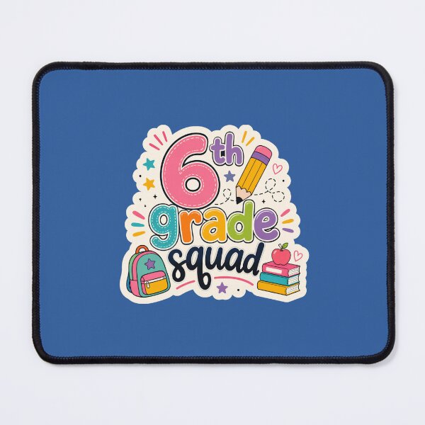 Item preview, 6th Grade Squad designed and sold by DemureArtsy.