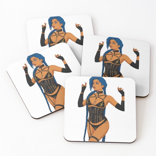 Item preview, Blue-Haired Chaos Girl Fan Art | Punk Pin-Up | Classic Western Animation Style designed and sold by  Hollow Moon Studios..