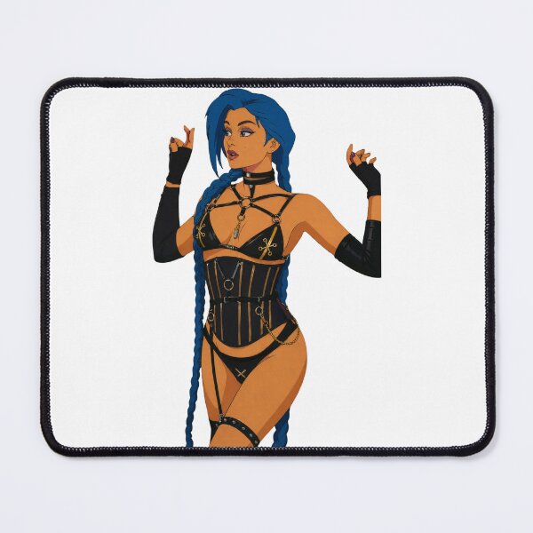Item preview, Blue-Haired Chaos Girl Fan Art | Punk Pin-Up | Classic Western Animation Style designed and sold by Hollow Moon Studios..