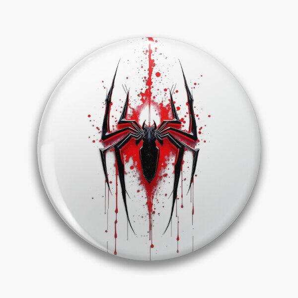 Item preview, Red and Black Heroic Spider Emblem Splatter designed and sold by Old-class.