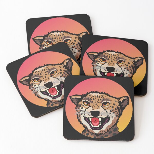 Item preview, Colorful leopard design in a retro look designed and sold by MiPa78.