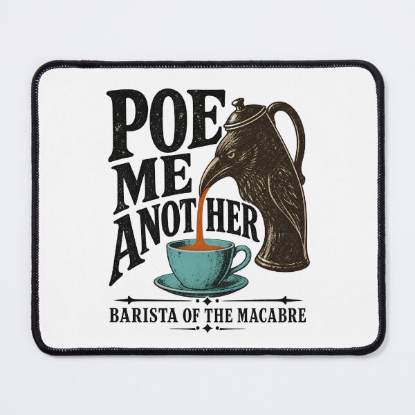 Item preview, Edgar Allan Poe Halloween – Poe Me Another designed and sold by Fenay Designs.